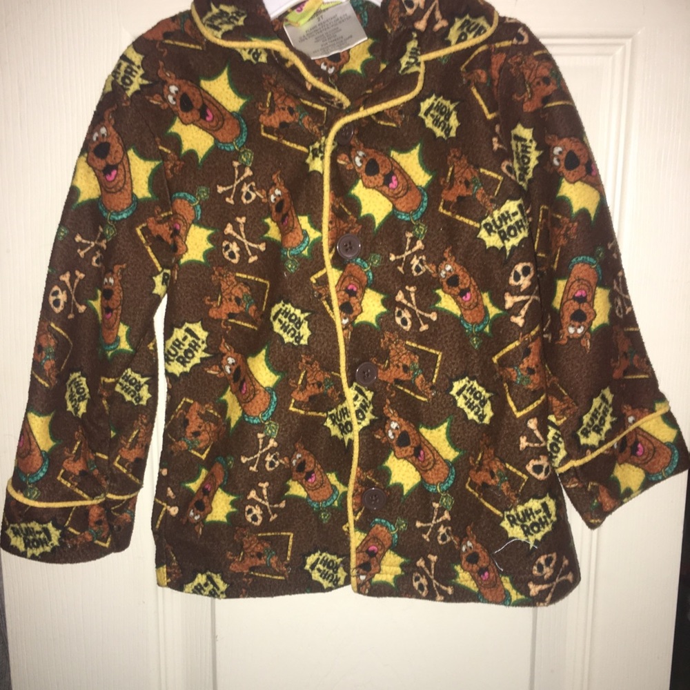Scooby-Doo pajama top sz 2t